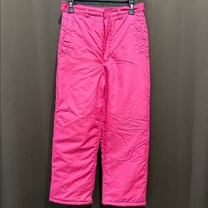 London Fog Kids Bright Pink Snow Pants